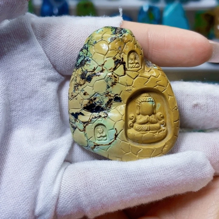 绿松石未镶嵌饰品