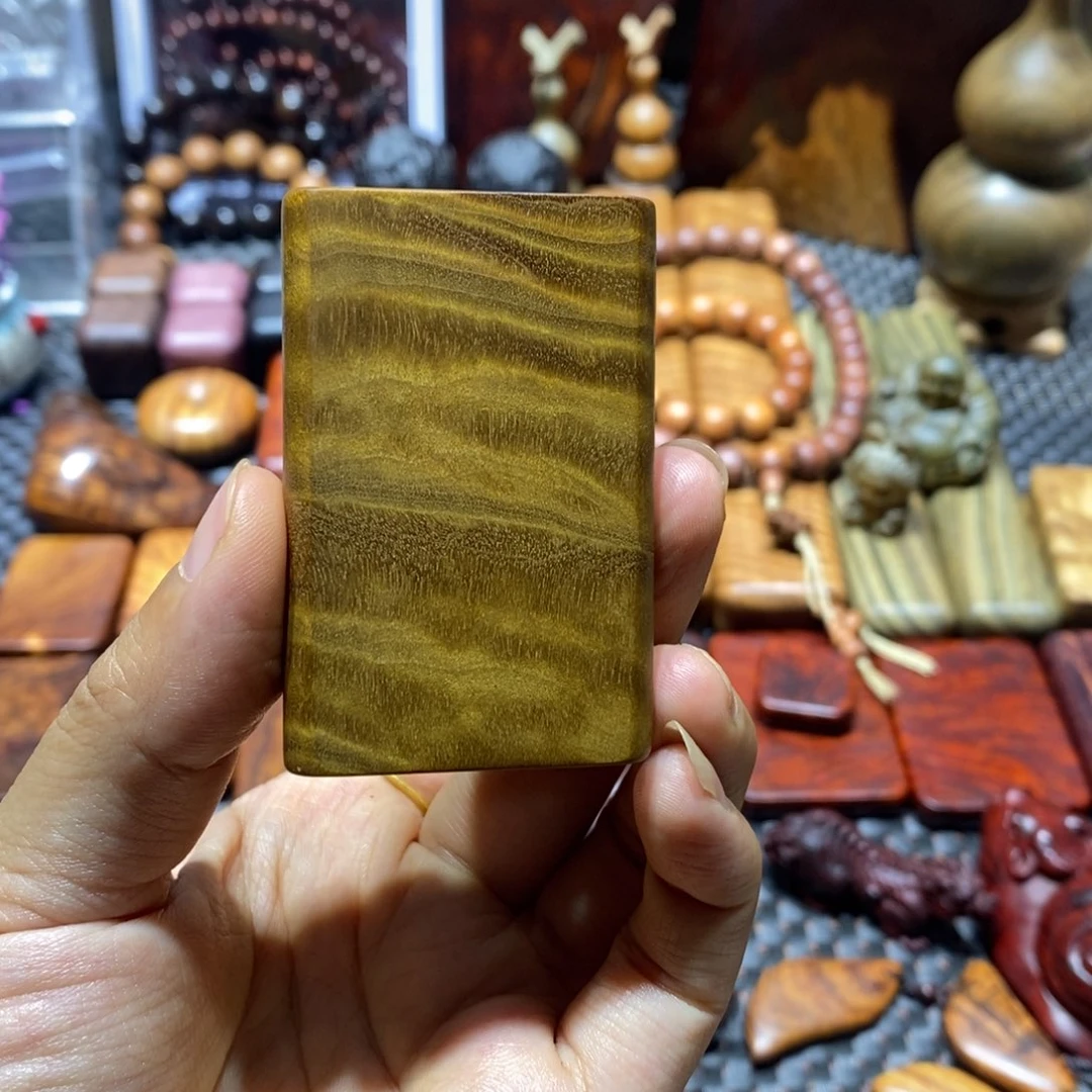 金丝楠靖**哥金丝楠木块一个