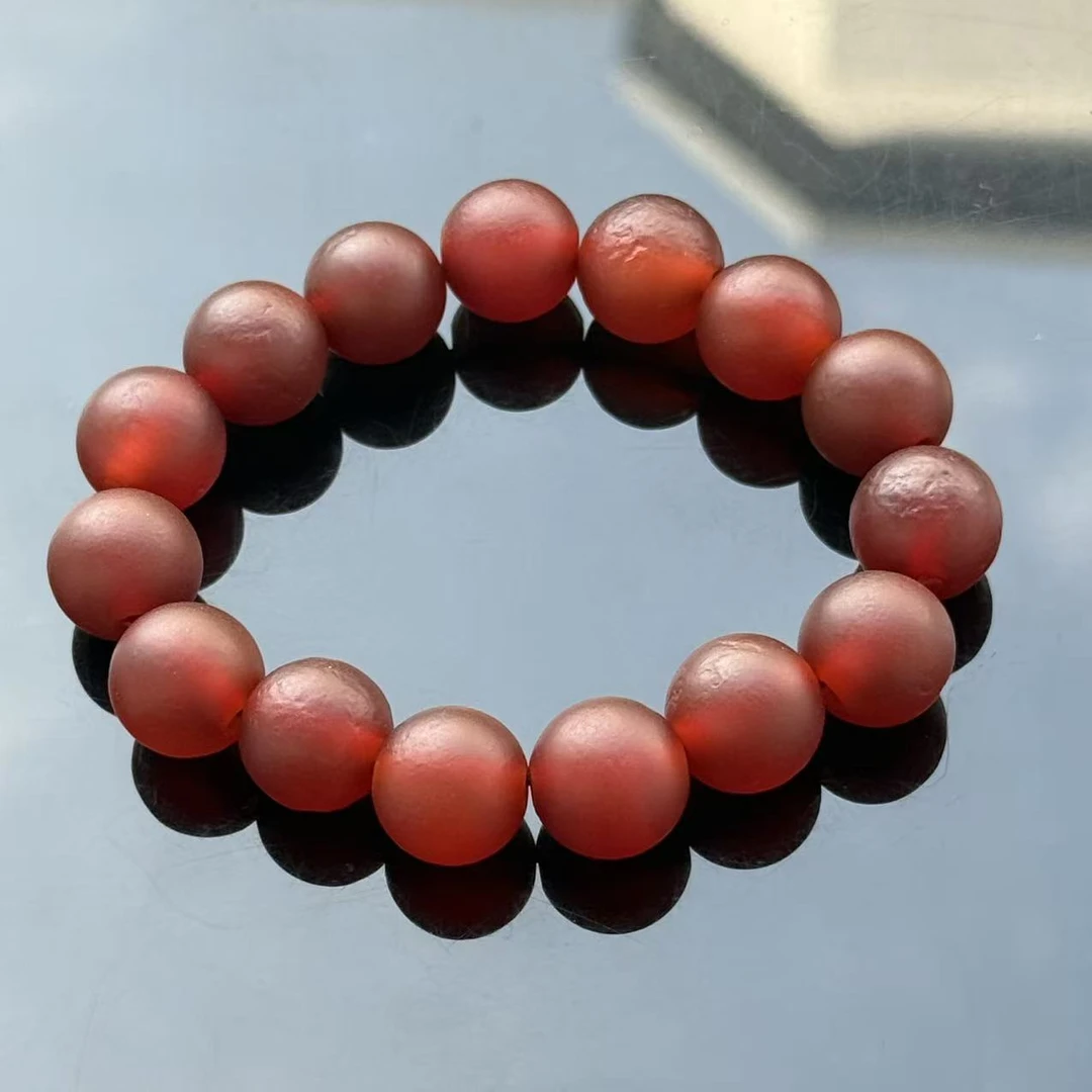 珍藏老料血l子手串S6