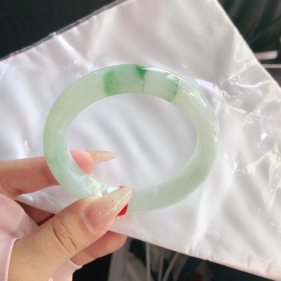 未镶嵌手镯翡翠57圈2804