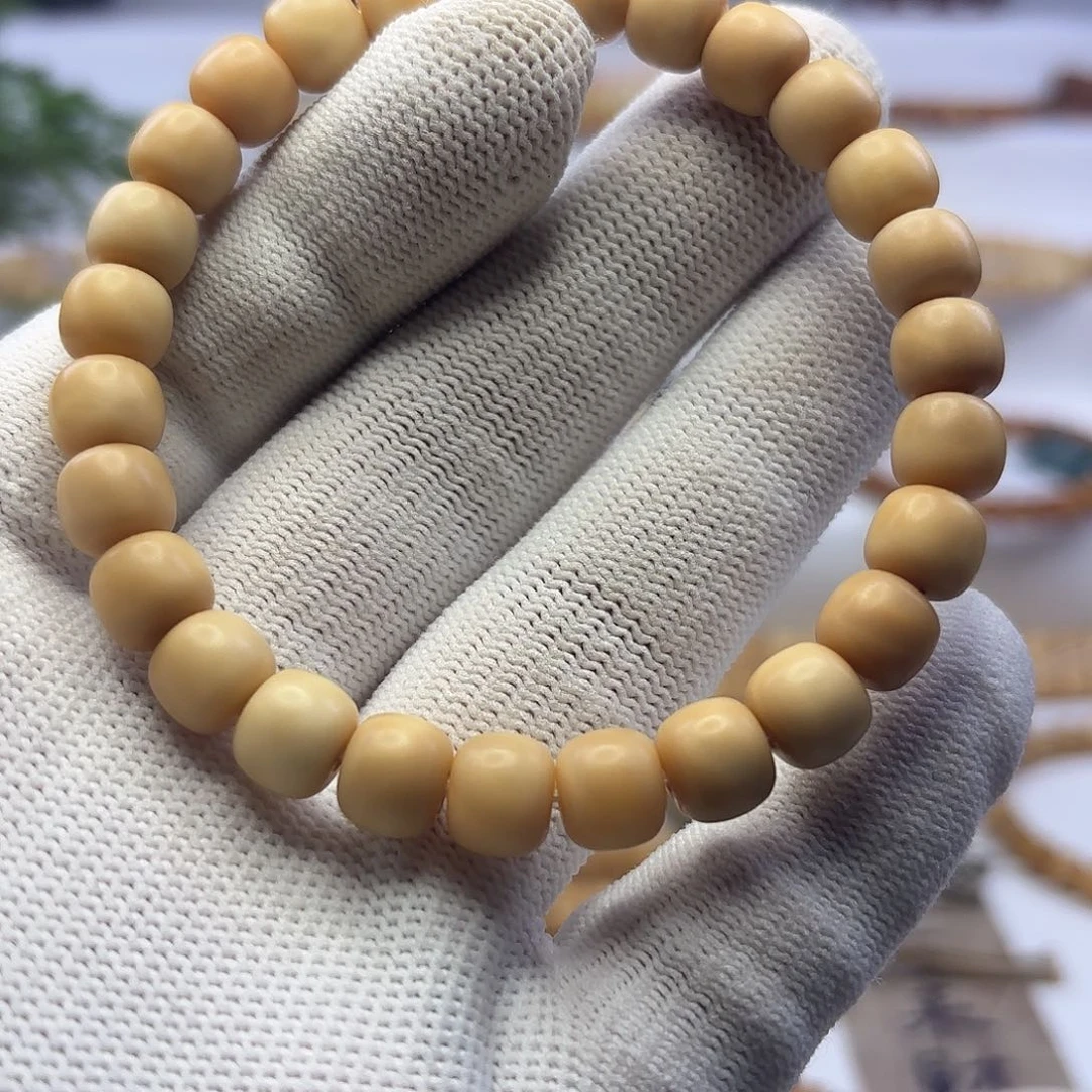 菩提根/象牙果手串璞龙脊菩提老型带钥匙孔8.5左右