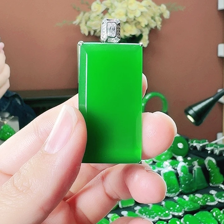 玛瑙/玉髓颈饰银S925镀金镶嵌