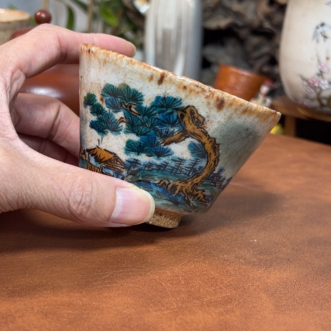 杯子景德镇匠心窑原创手工工艺制作