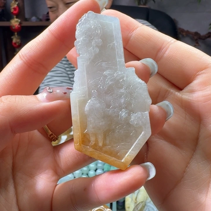 定制翡翠未镶嵌佛魔