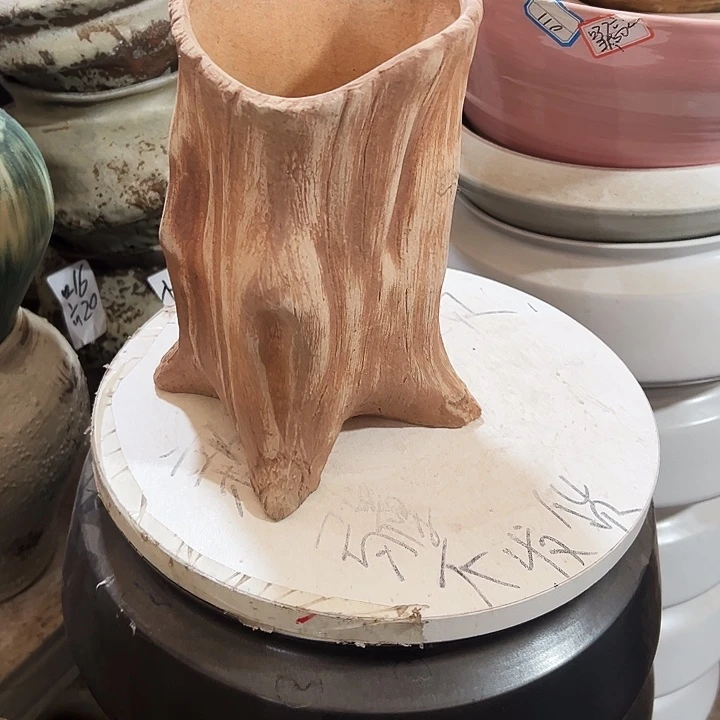 景德镇精品花盆栽适口12高22