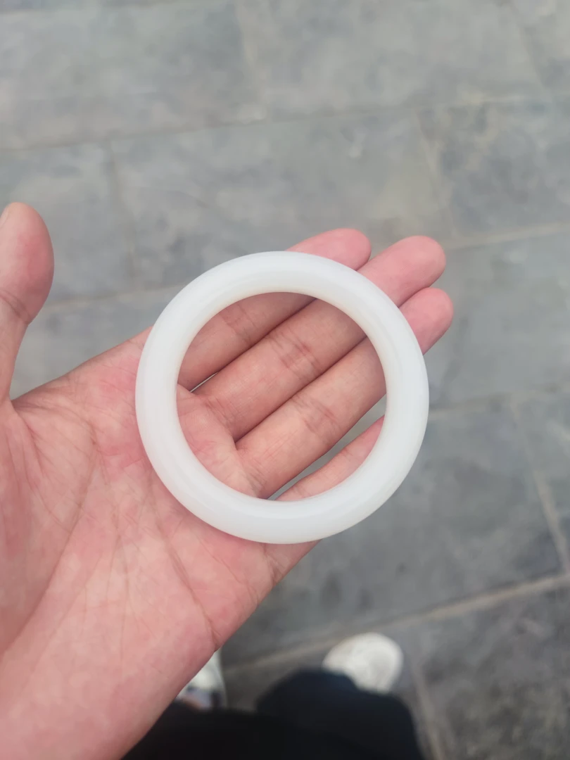 和田玉羊脂白玉手镯