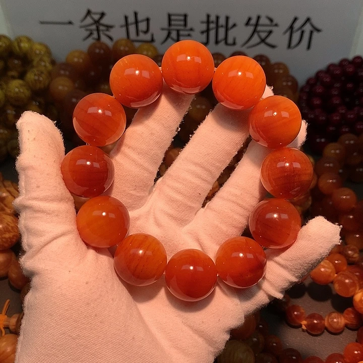 松木（琥珀木）手串/手链2.1 包浆高货