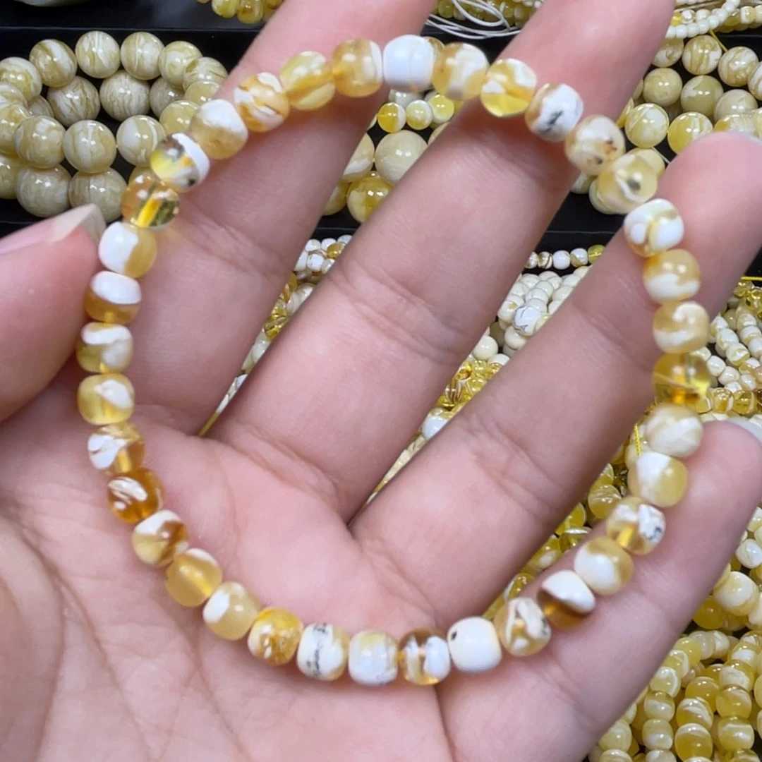 蜜蜡未镶嵌珠宝奇石5.5m