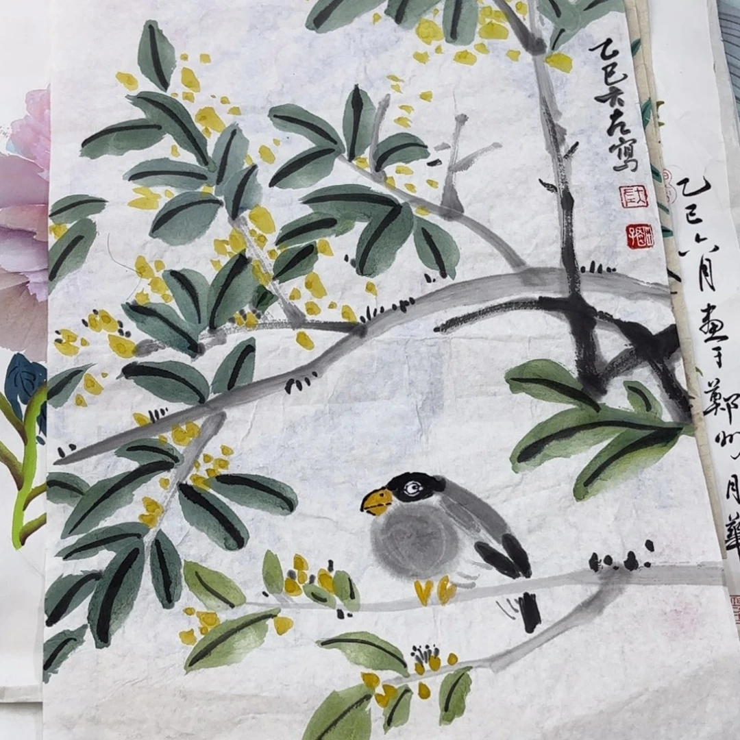 国画国画老师作品刘