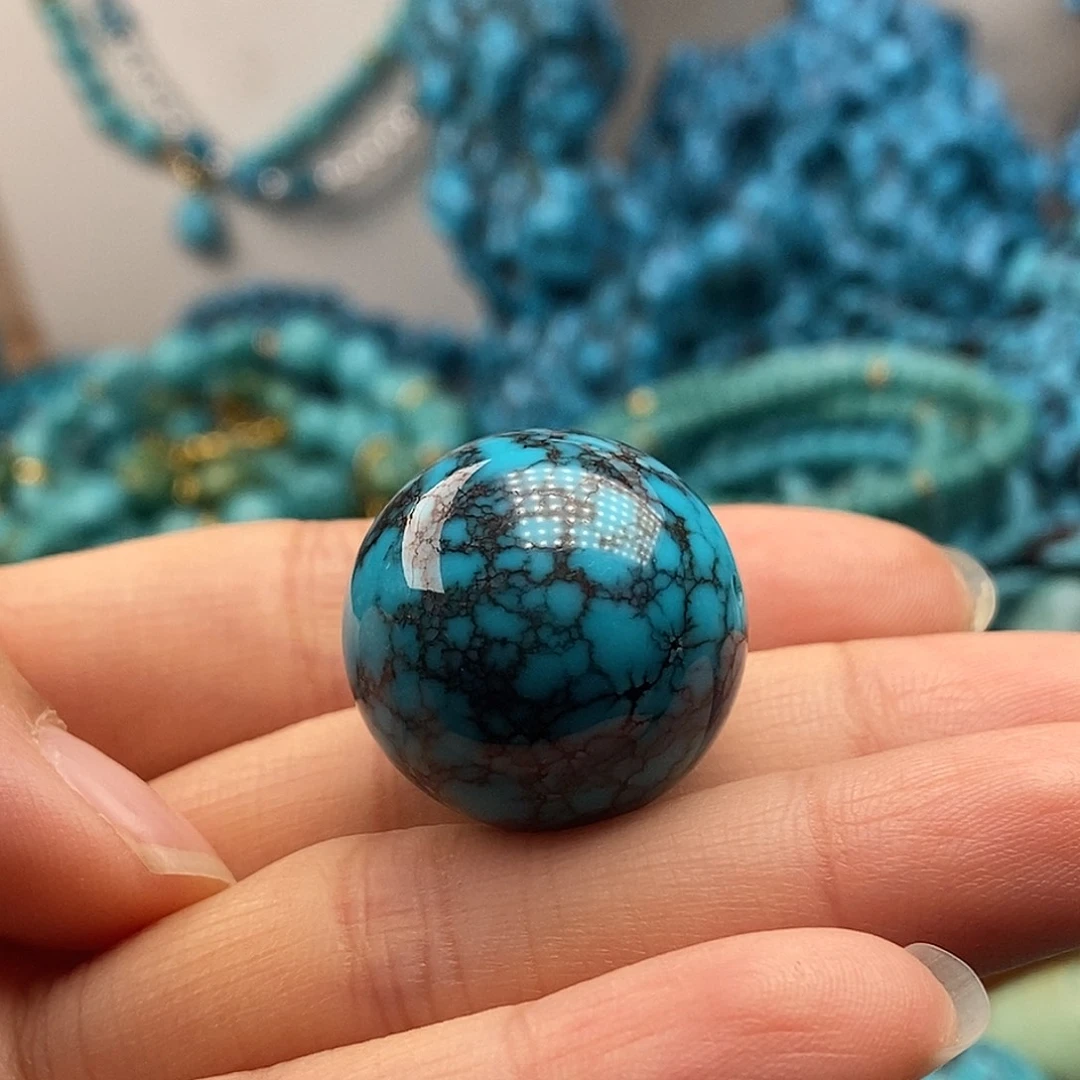 绿松石未镶嵌珠宝半成品