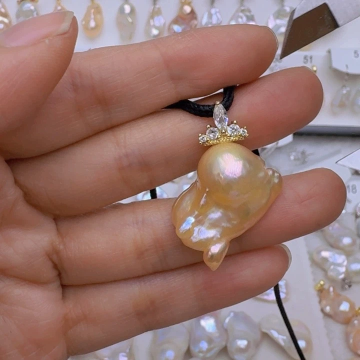 颈饰未镶嵌淡水珍珠