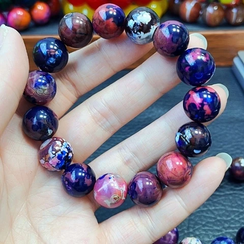 玛瑙/玉髓手链未镶嵌玛卡14