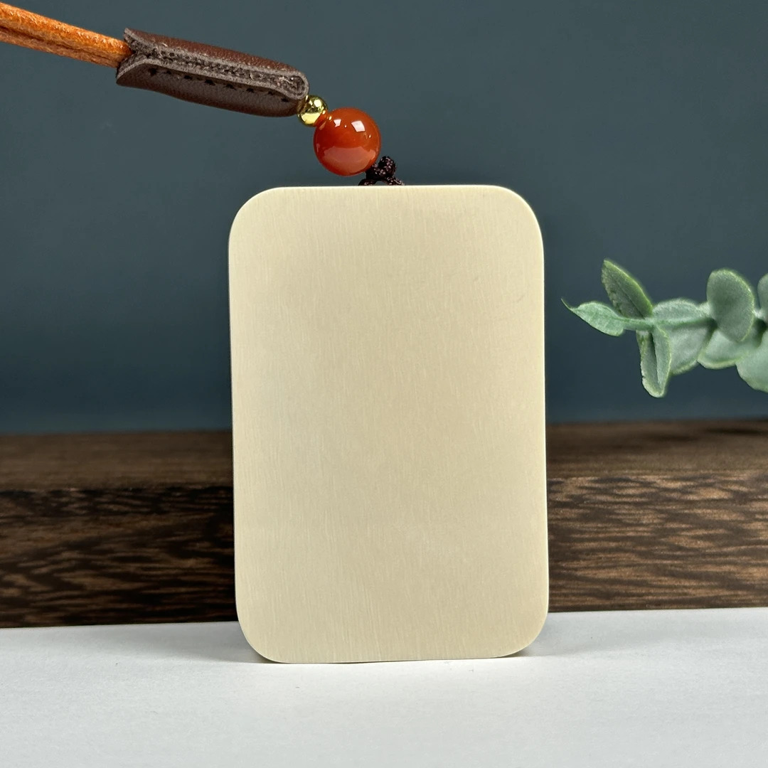 H38-10天然猛犸牙 无事牌约40*60*10mm支持复检假一罚十