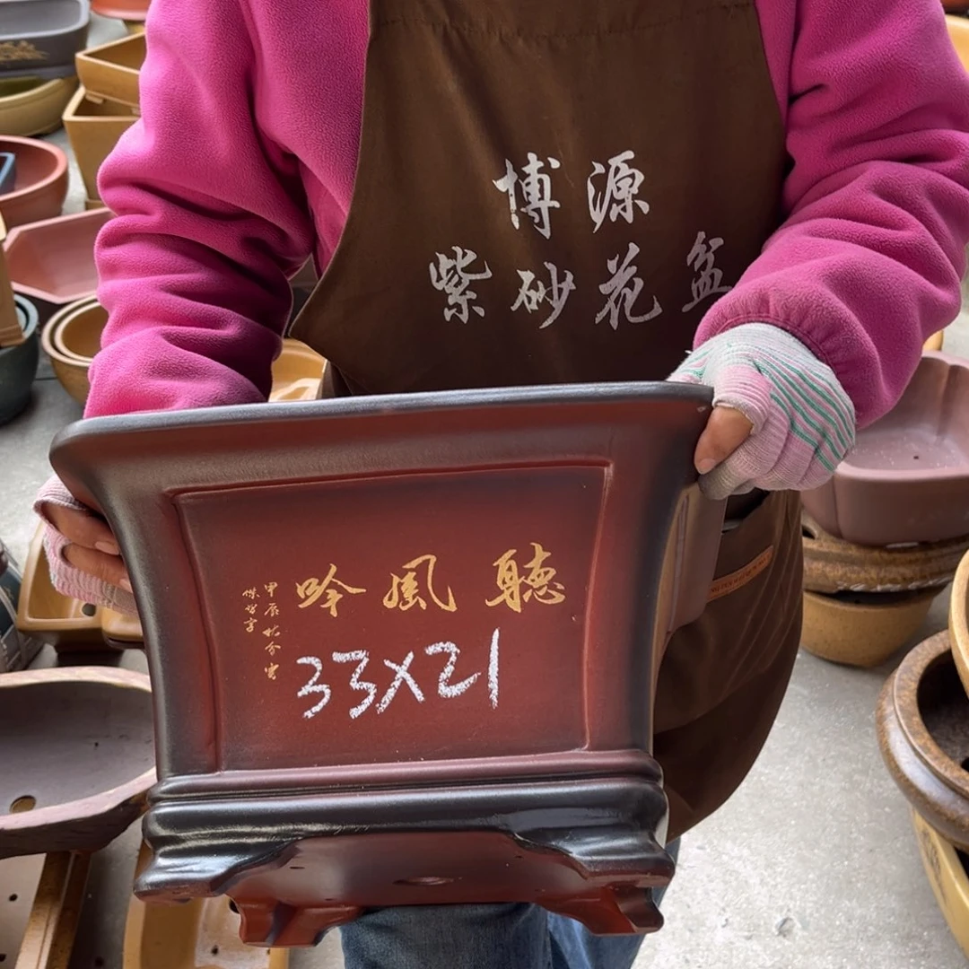 花盆紫砂盆景艺术