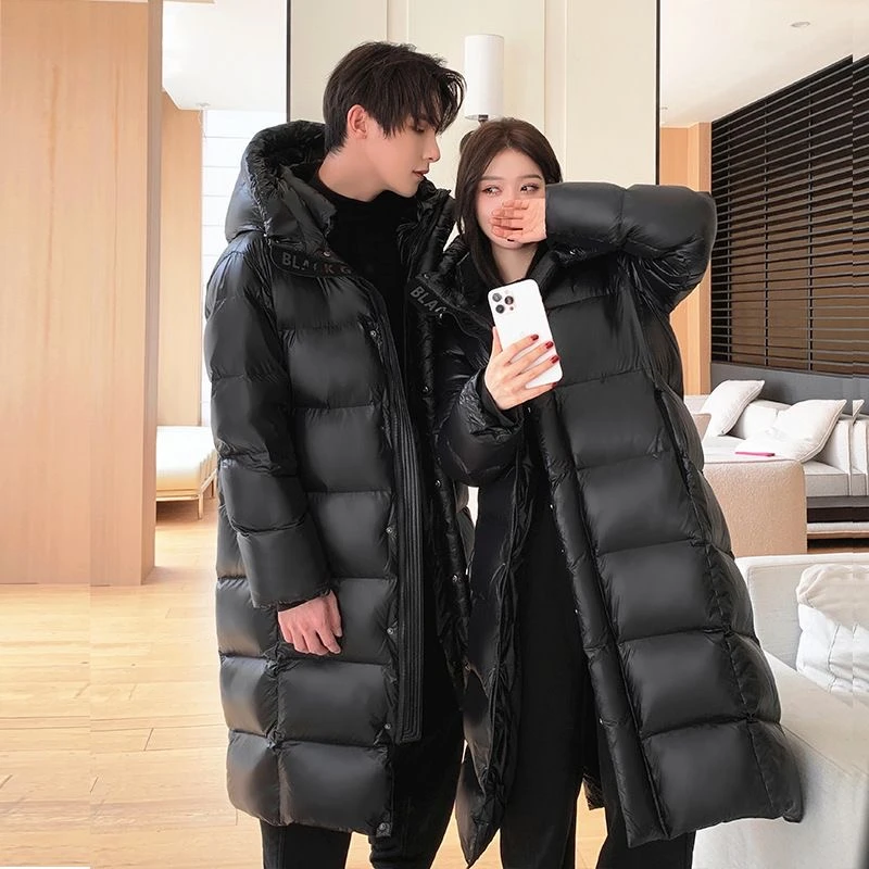 新春福利款大码女装羽绒服加厚外套白鹅绒男女同款16