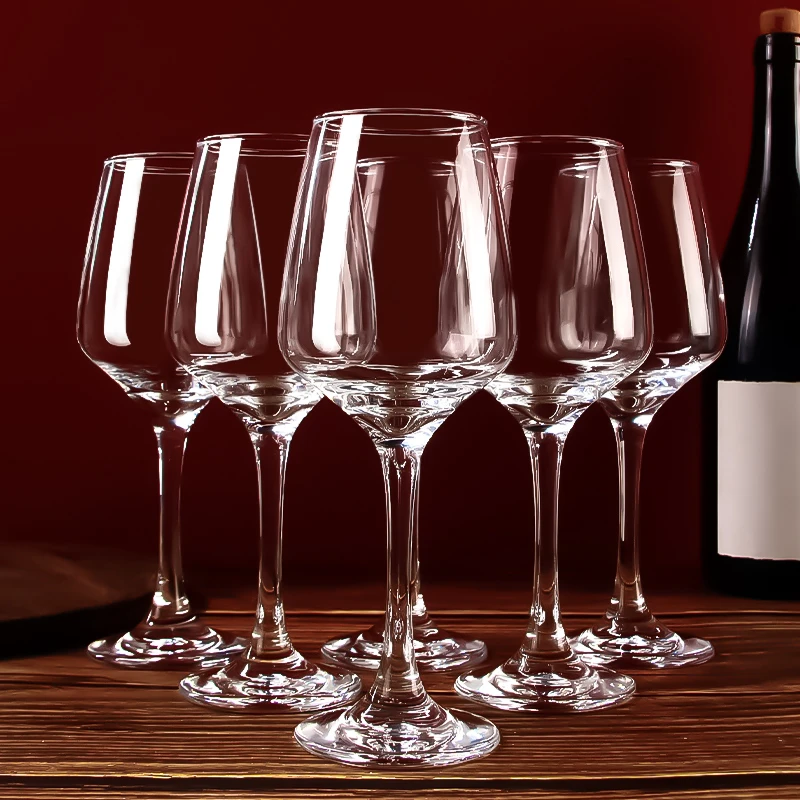 【自营】酒杯欧式宫廷风高脚葡萄酒杯香槟杯水晶杯大号无铅醒酒器