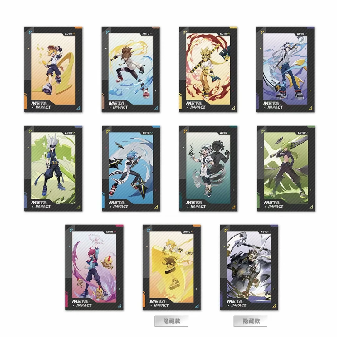 Tu•【光栅卡 发声吧唧】正版代购 凹凸世界元气冲击系列盲抽