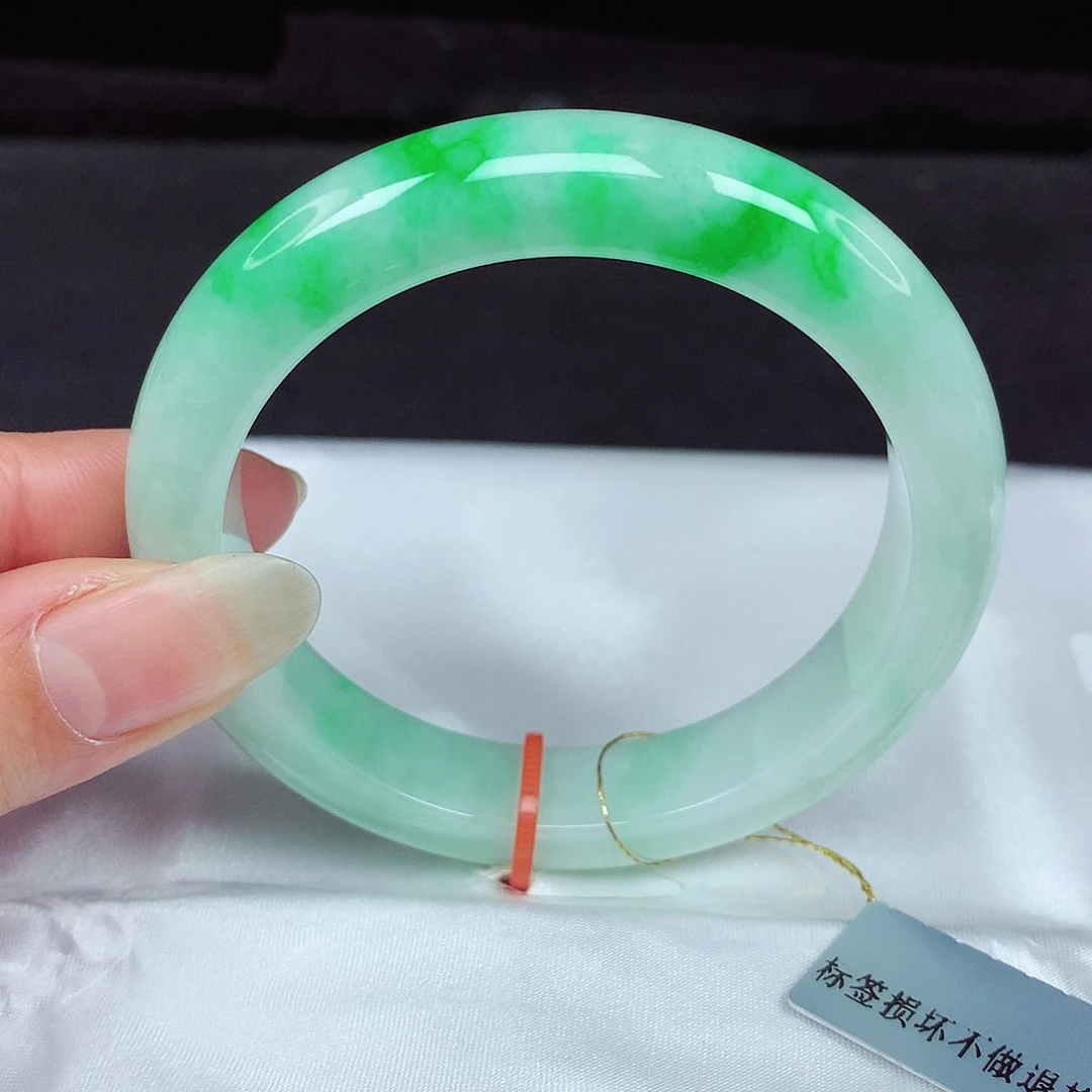 未镶嵌手镯翡翠57圈774