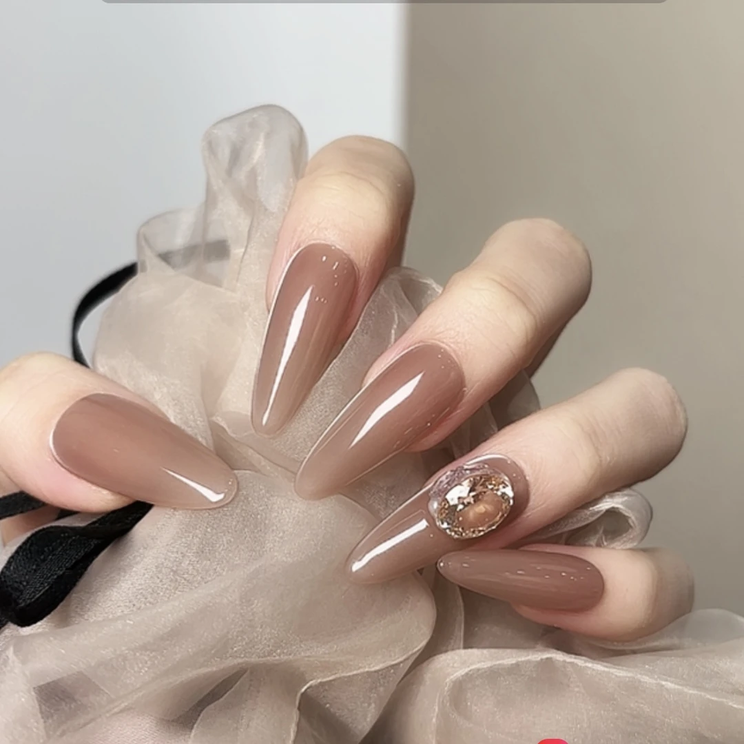 上新【燕麦牛乳十二片】MAOMAO重工纯手工穿戴甲穿戴甲