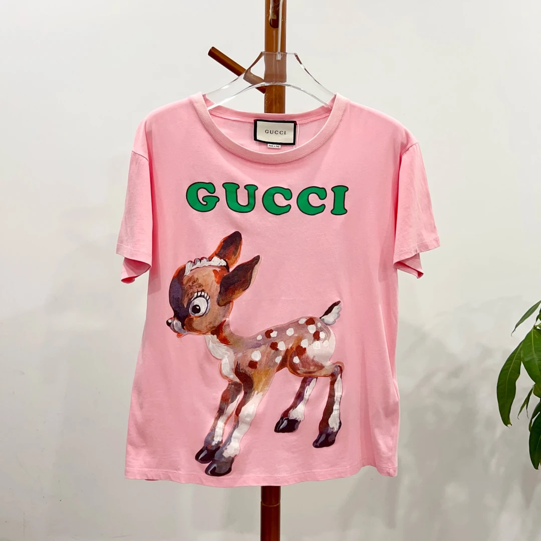 99新 GUCCI/古驰 安洁利严选短袖 尺码S 成色看直播 GSS24440