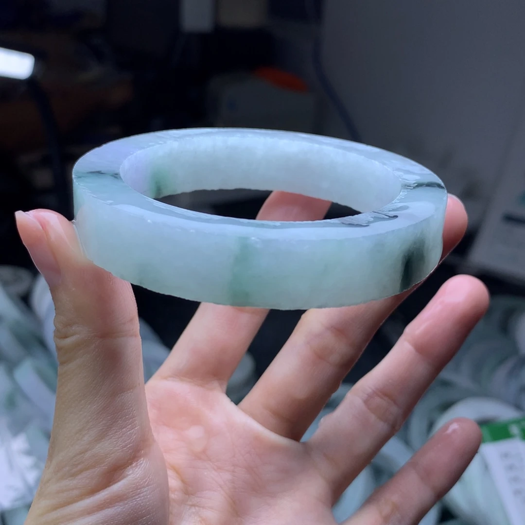 未镶嵌翡翠手镯定制定制翡翠