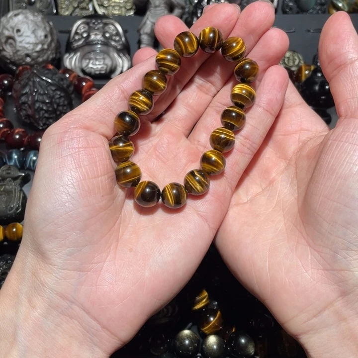 木变石手串未镶嵌山*