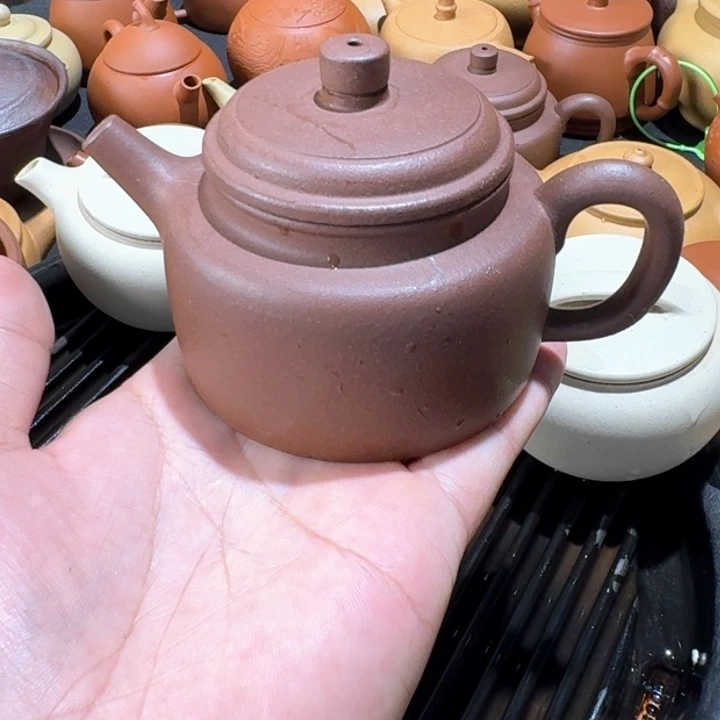 茶壶紫砂底槽清德钟180cc