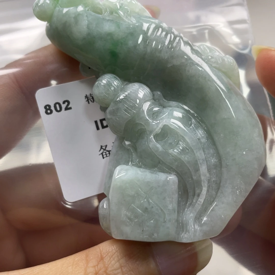 翡翠未镶嵌颈饰牌子