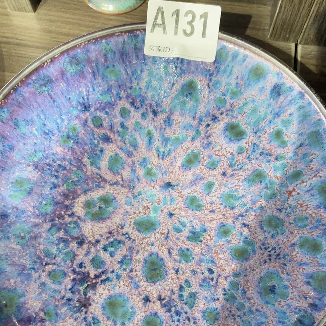 兜***宝神后钧瓷高温烧制微瑕