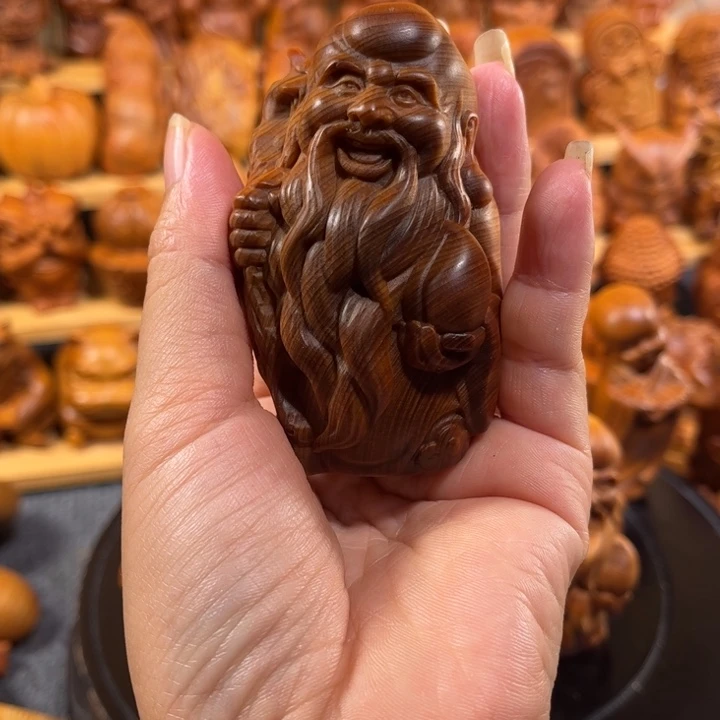 悟***州柏木（崖柏）崖柏手把件