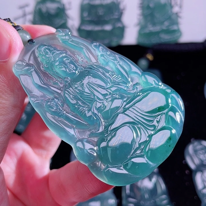 翡翠未镶嵌颈饰9999999999