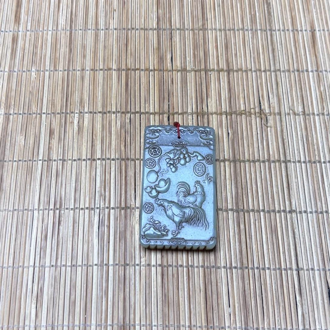 未镶嵌和田玉挂件里*