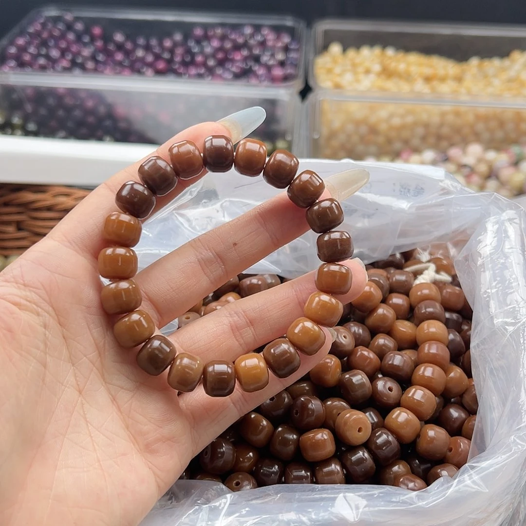 白玉菩提吊坠kk11mm/40颗汉堡珠