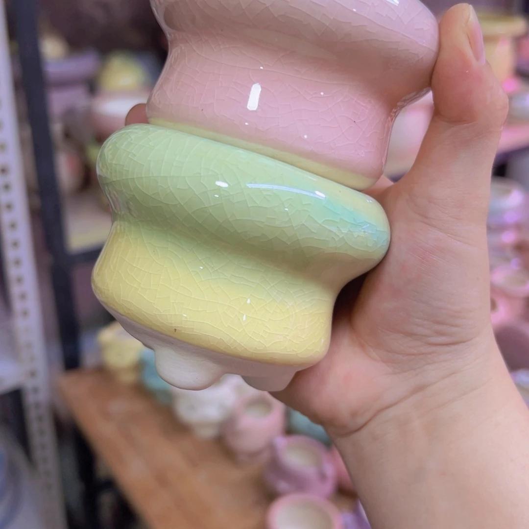 陶瓷花盆当场凑满12包邮