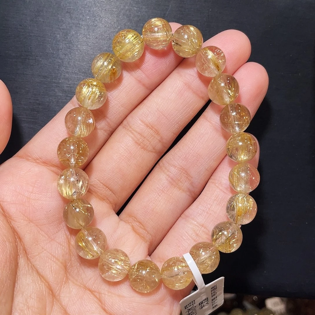 手串发晶未镶嵌发晶9mm