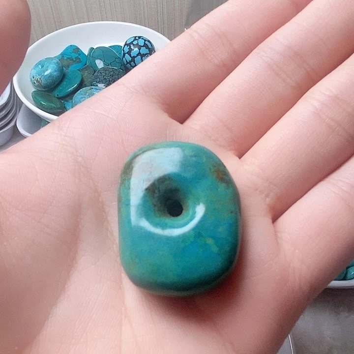 天然松石藏式藏扣