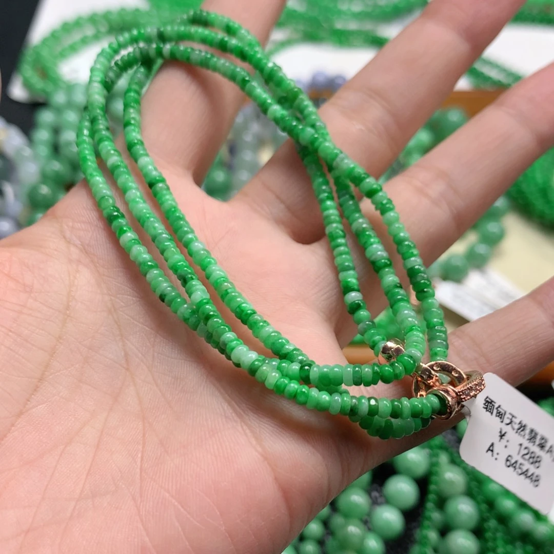 翡翠未镶嵌手链翡翠