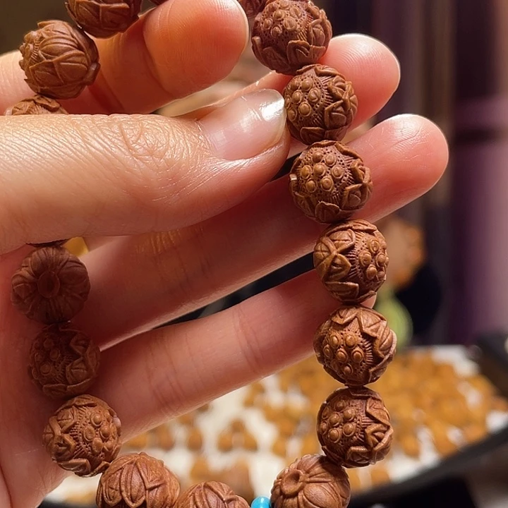 手串/手链橄榄核龙纹桃核