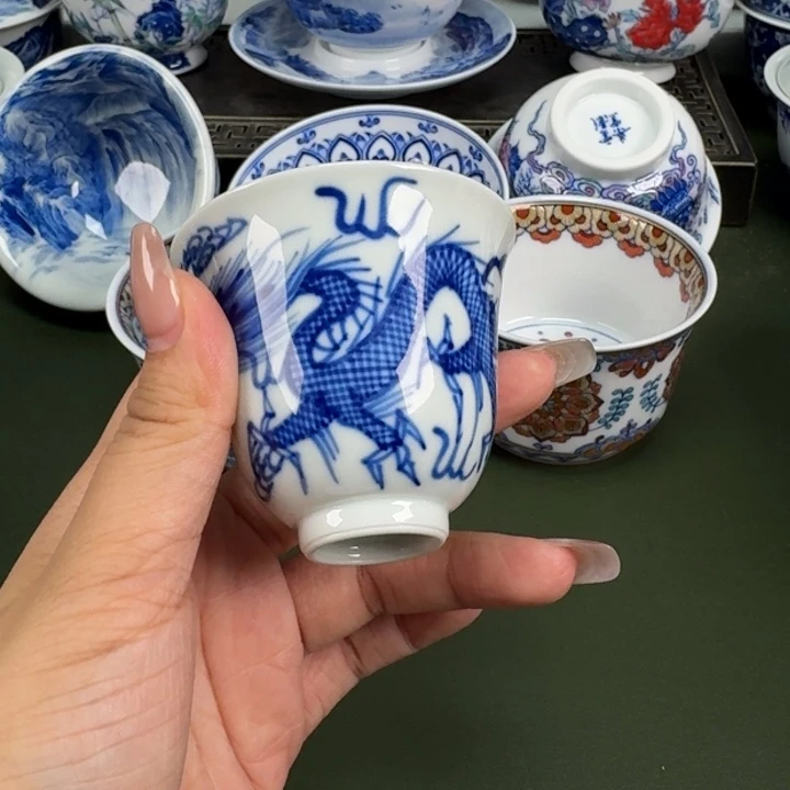 景德镇纯手工手绘茶器蒙蒙