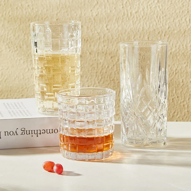 IMhouse玻璃杯家用喝水杯子高颜值酒吧威士忌酒杯洋酒啤酒杯水杯