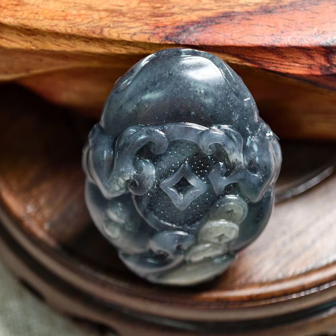 【师老师督造1212-22】38g和田玉金蟾J121219 45*35*17mm