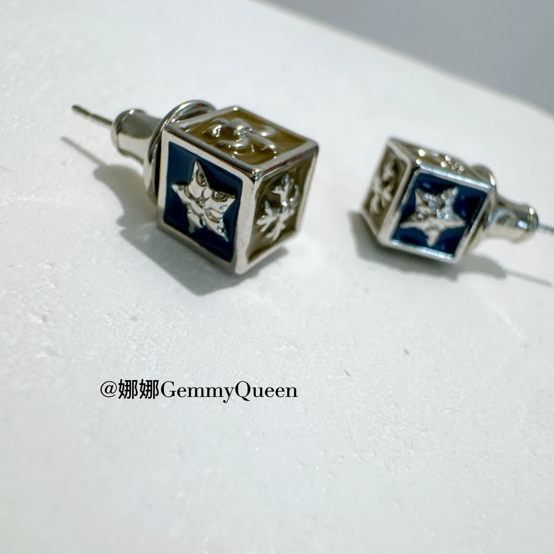 铜合金珐琅耳饰 娜娜GemmyQueen耳环GQ05931