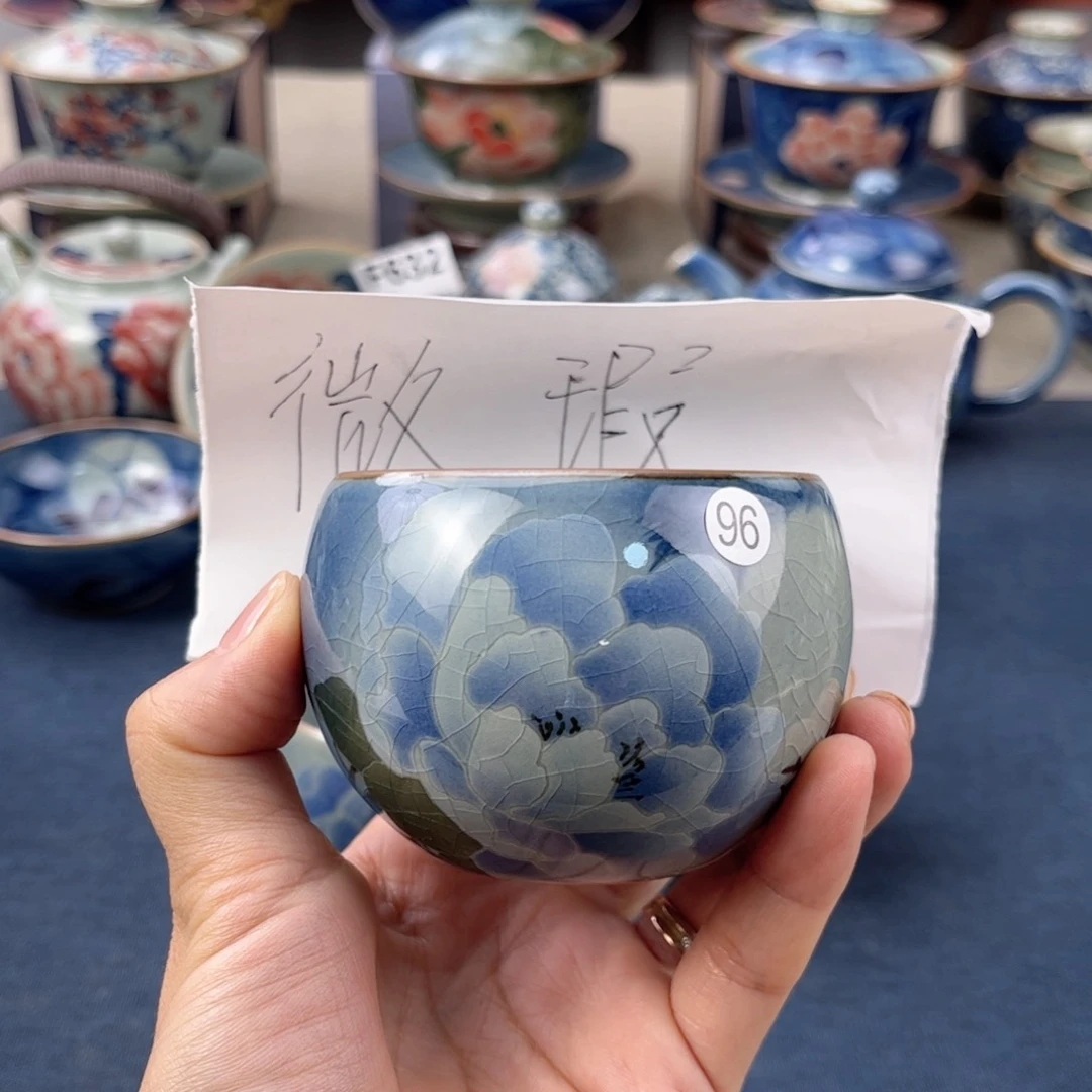 杯景德镇手绘手工茶具