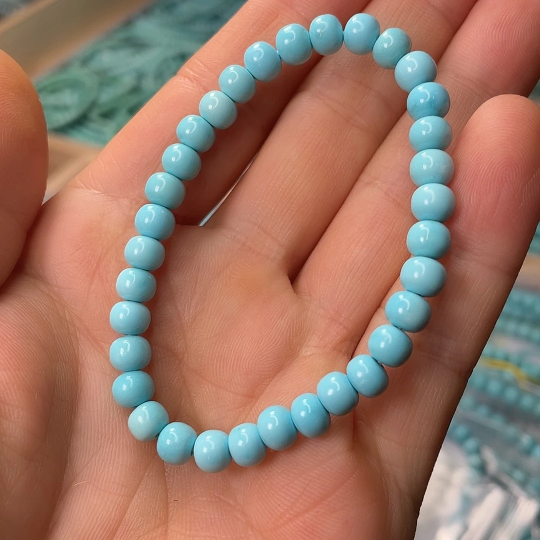 绿松石未镶嵌颈饰