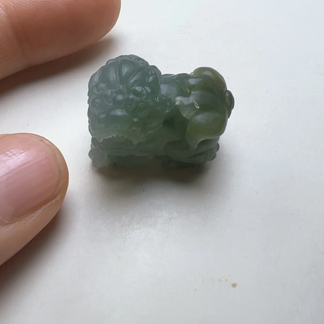未镶嵌定制翡翠缅甸翡翠A货霸王狮