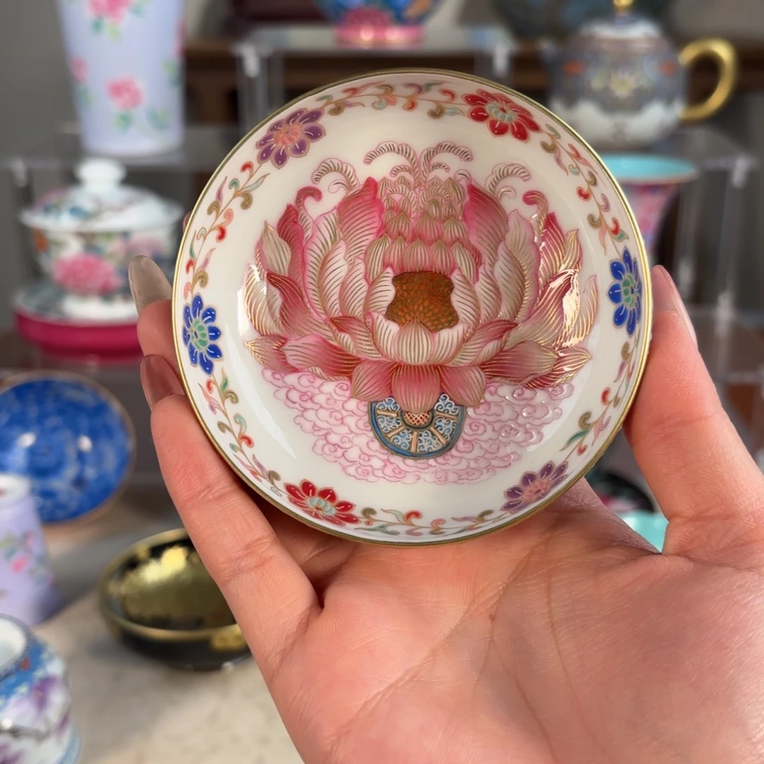 纯手工手绘 高端茶器
