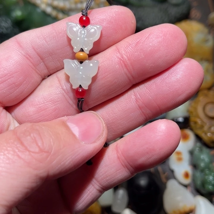 和田玉未镶嵌吊坠(不含链)