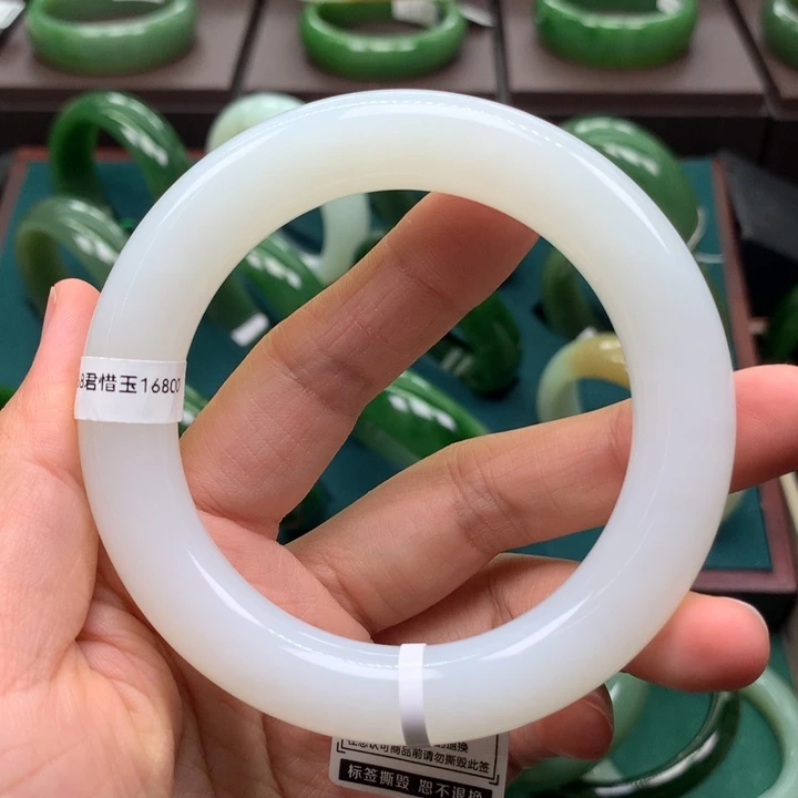 未镶嵌手镯和田玉5859