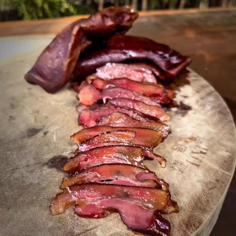 烟熏腊猪拱嘴传统工艺本色川味猪鼻正宗四川特产