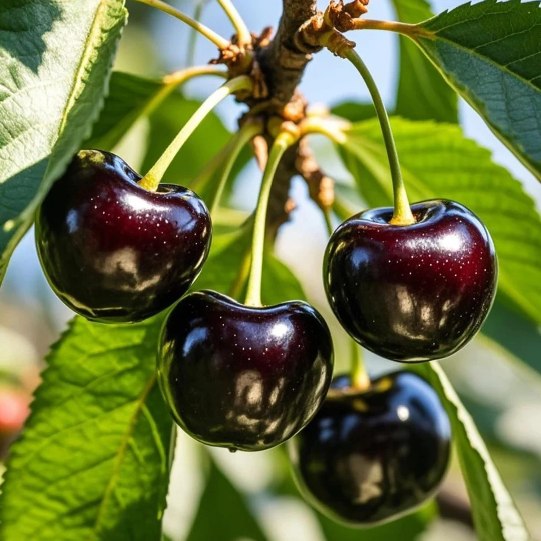 【新号福利】车厘子樱桃苗自花授粉南北方种植盆栽地栽（二公分左右）